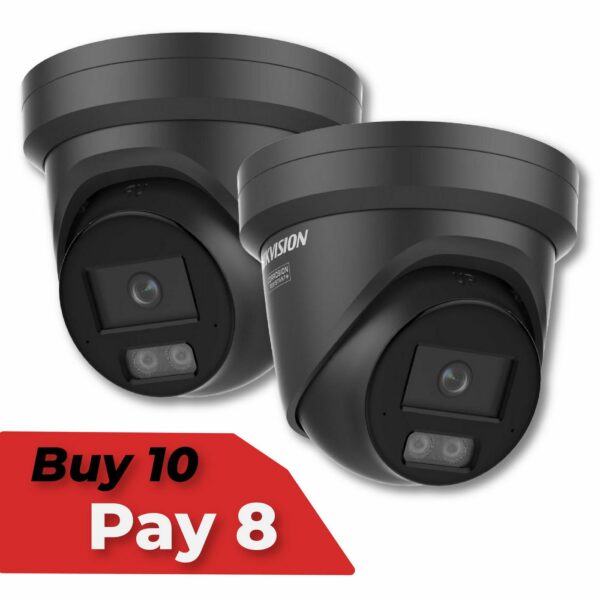 Hikvision BUNDLE BUY 10/PAY8 - 8MP (BLACK)