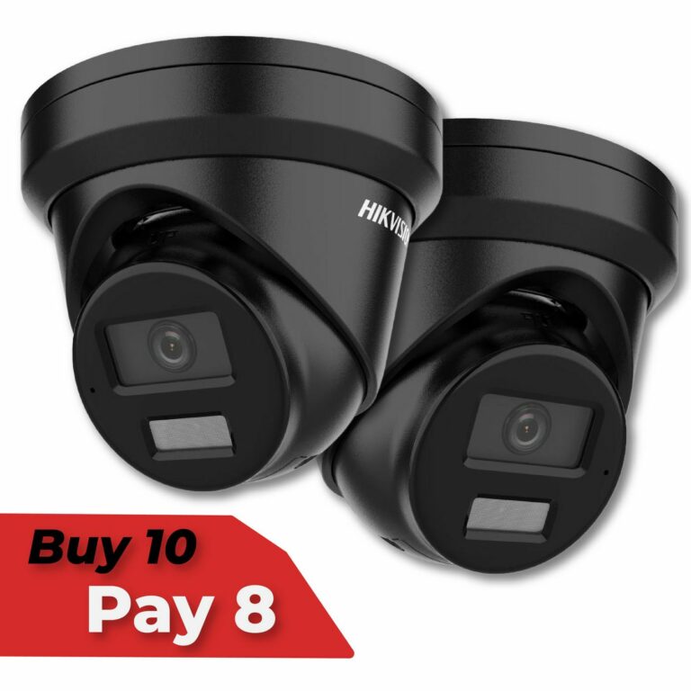 Produits - 14 - Hikvision BUNDLE BUY 10/PAY8 - 4MP (BLACK)