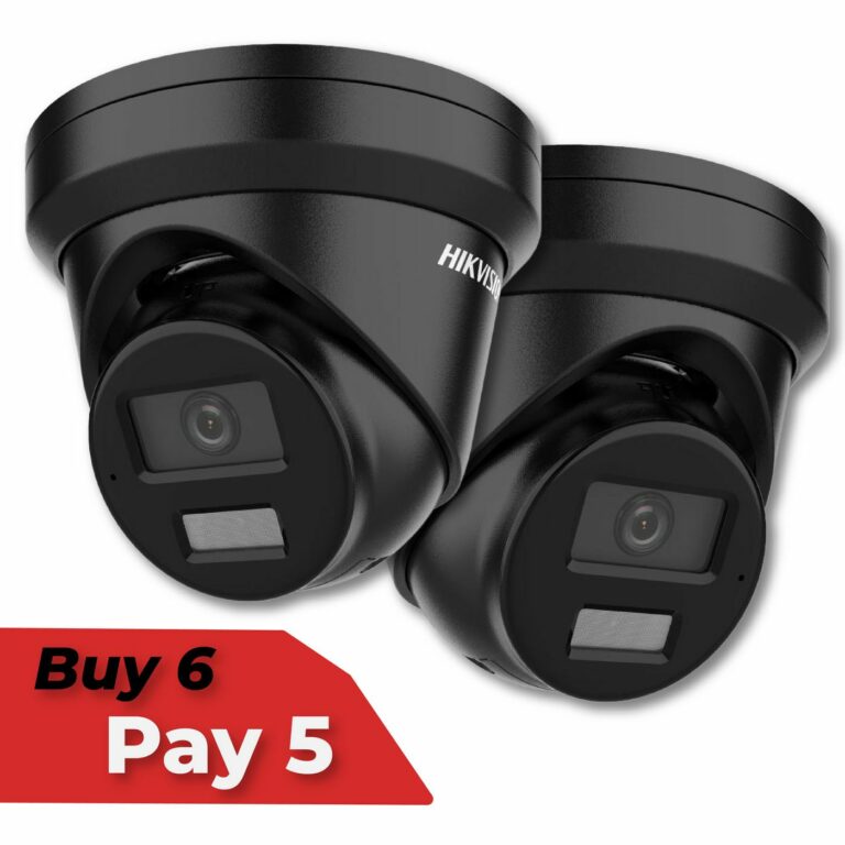 Hikvision DS-2CD2346G2H-IU(2.8MM) - Bundle Buy 6/Pay5 - 4MP (Black)