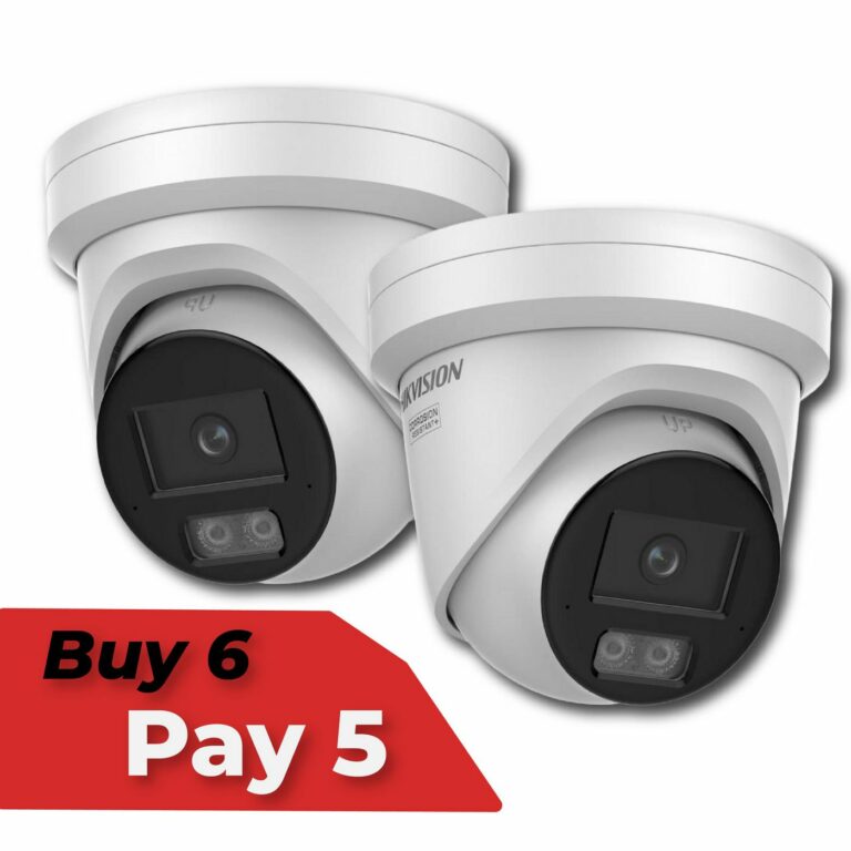 Produits - 17 - Hikvision BUNDLE BUY 6/PAY5 - 4MP SMART