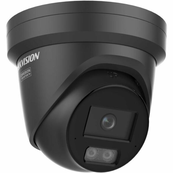 Hikvision 8 MP Smart Hybrid Light Fixed Turret Camera (Black)