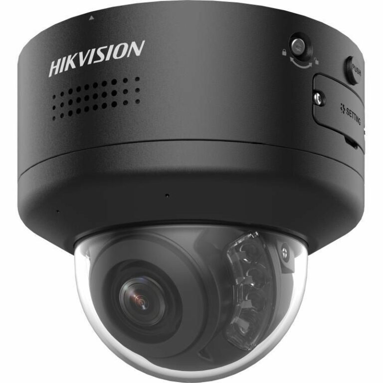 Produits - 16 - Hikvision 4 MP Smart Hybrid Light with ColorVu Motorized PTRZ Varifocal Dome Network Camera