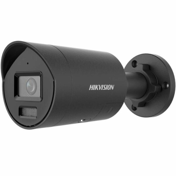 Hikvision 8 MP Smart Hybrid Light Fixed Mini Bullet Network Camera (BLACK)